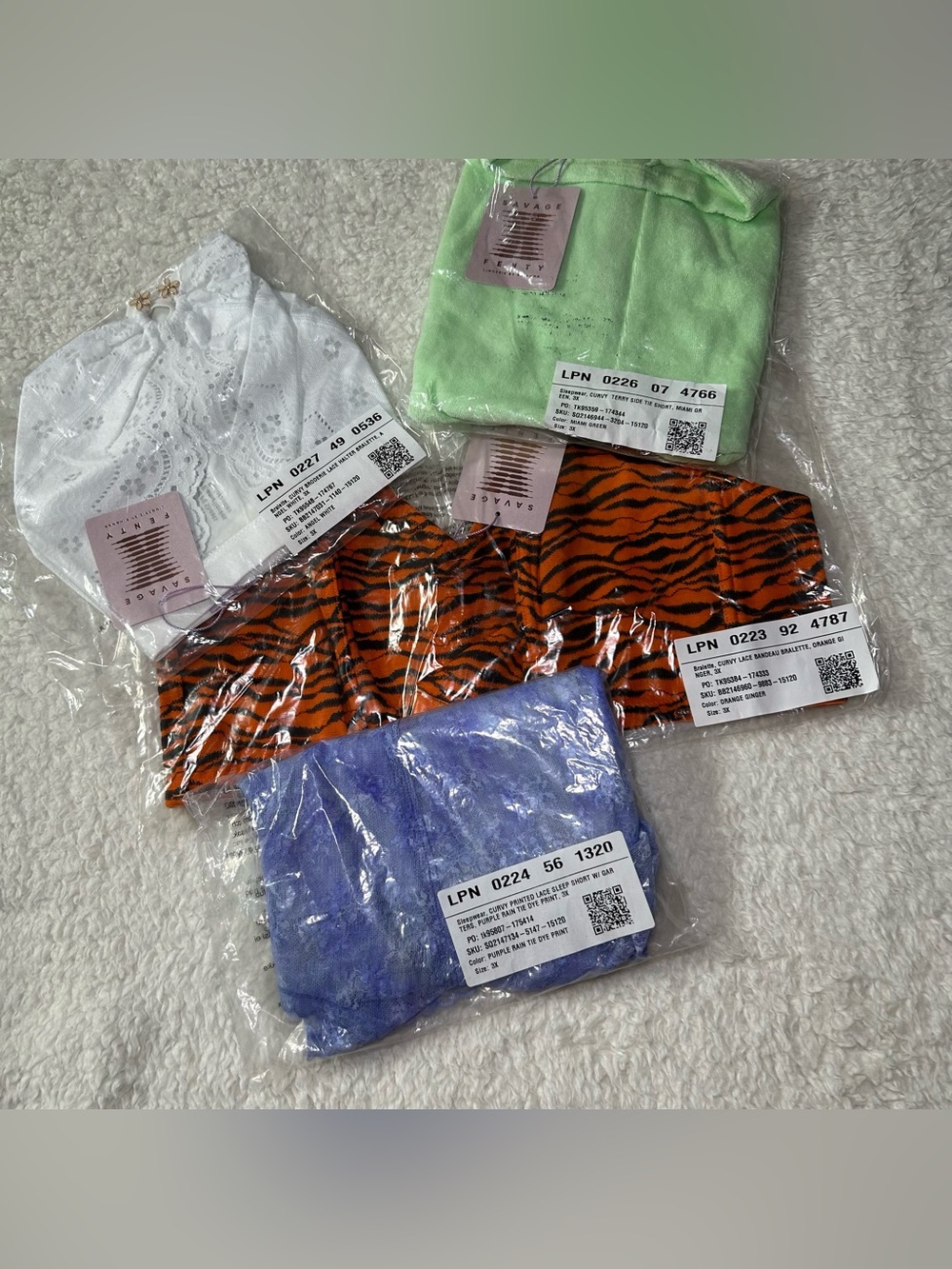 Savage X Fenty 3X Bundle NEW